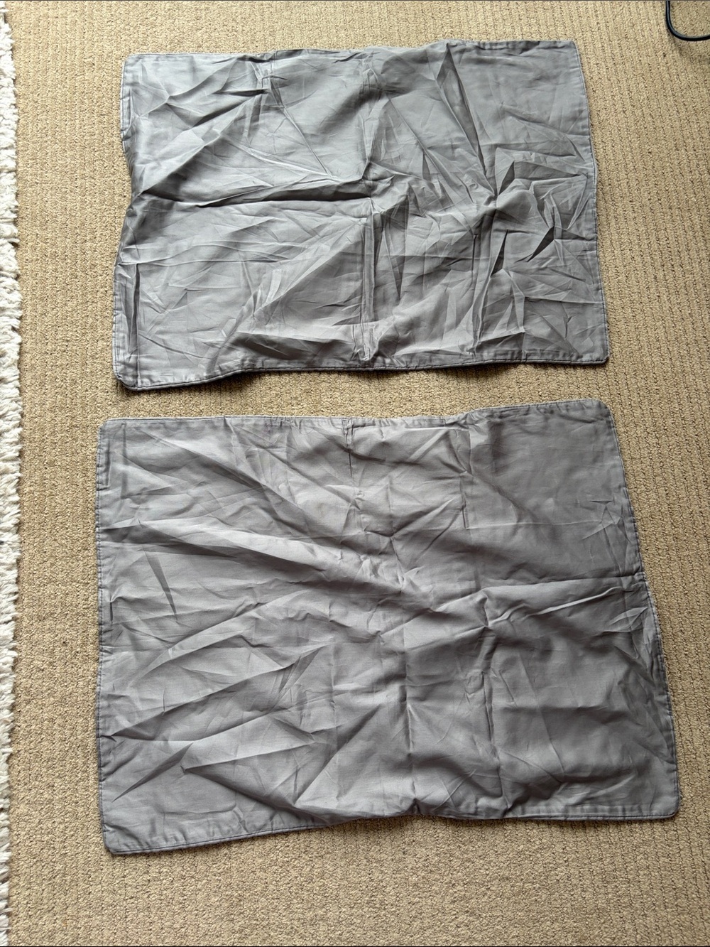 100% Cotton Satin Pillow Cases, Standard